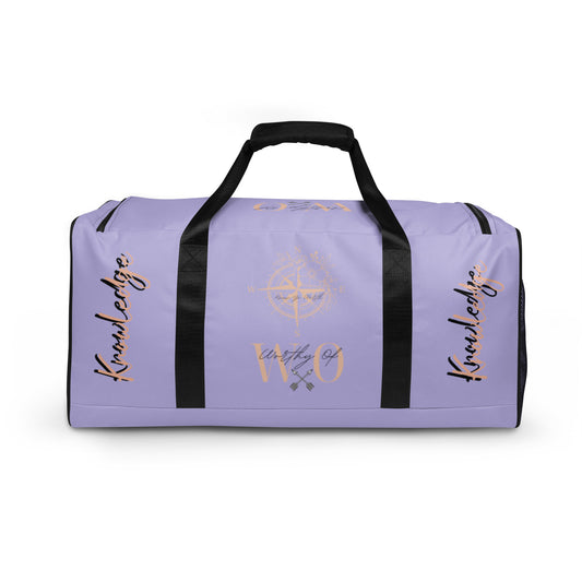 Worthy Of Knowledge Duffle bag