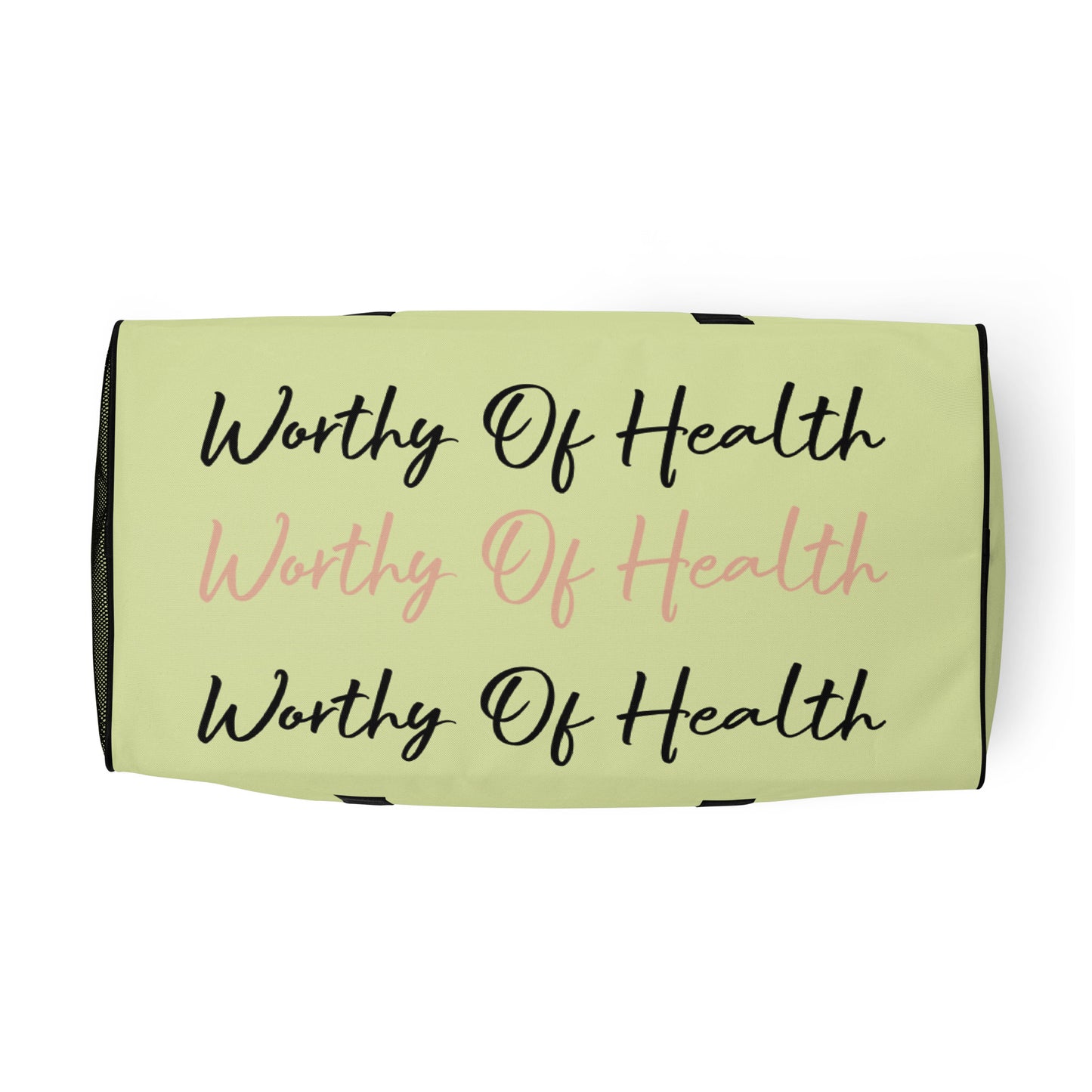 Worthy Of Health Duffle bag