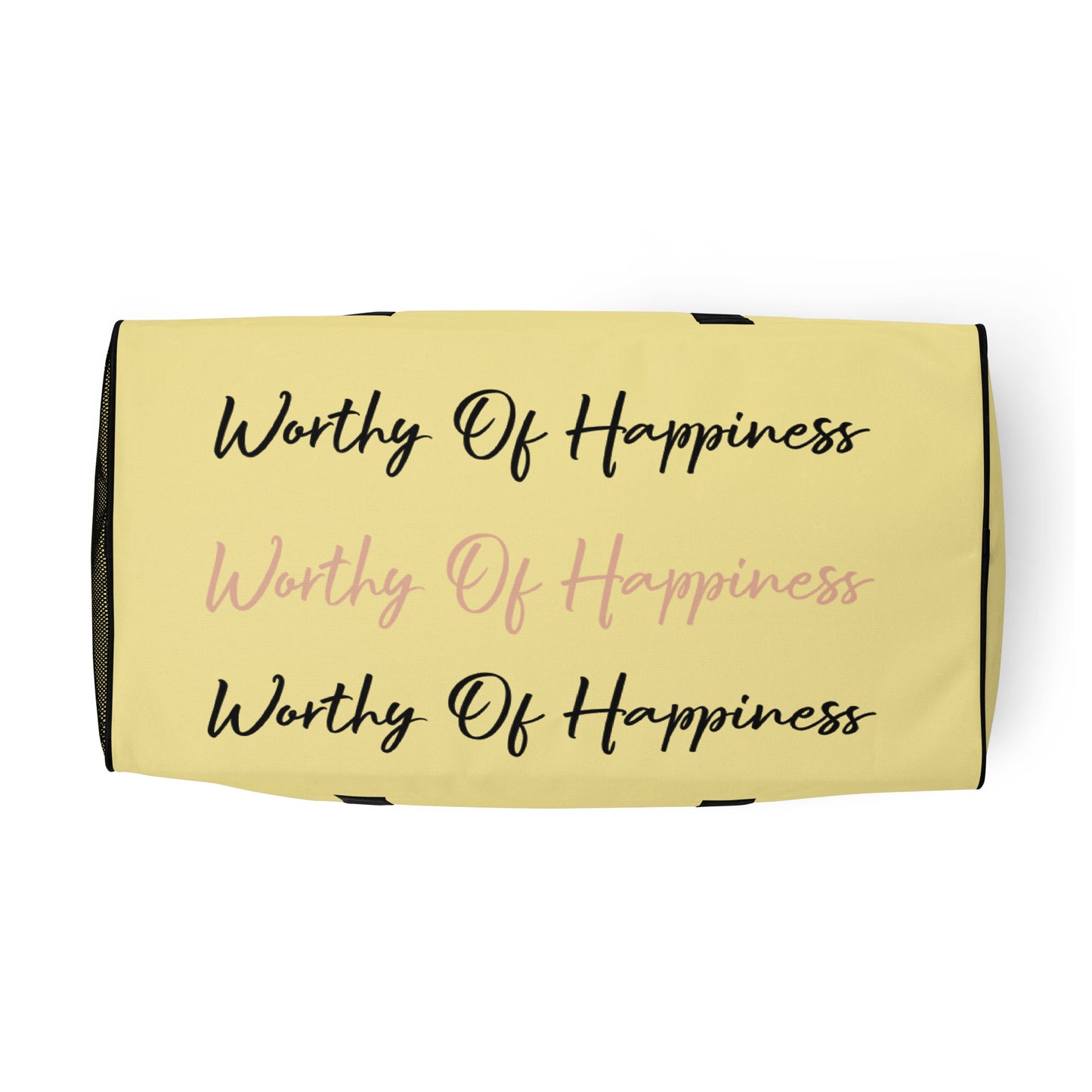 Worthy Of Happiness Duffle bag