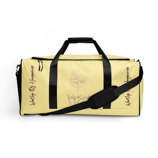 Worthy Of Happiness Duffle bag