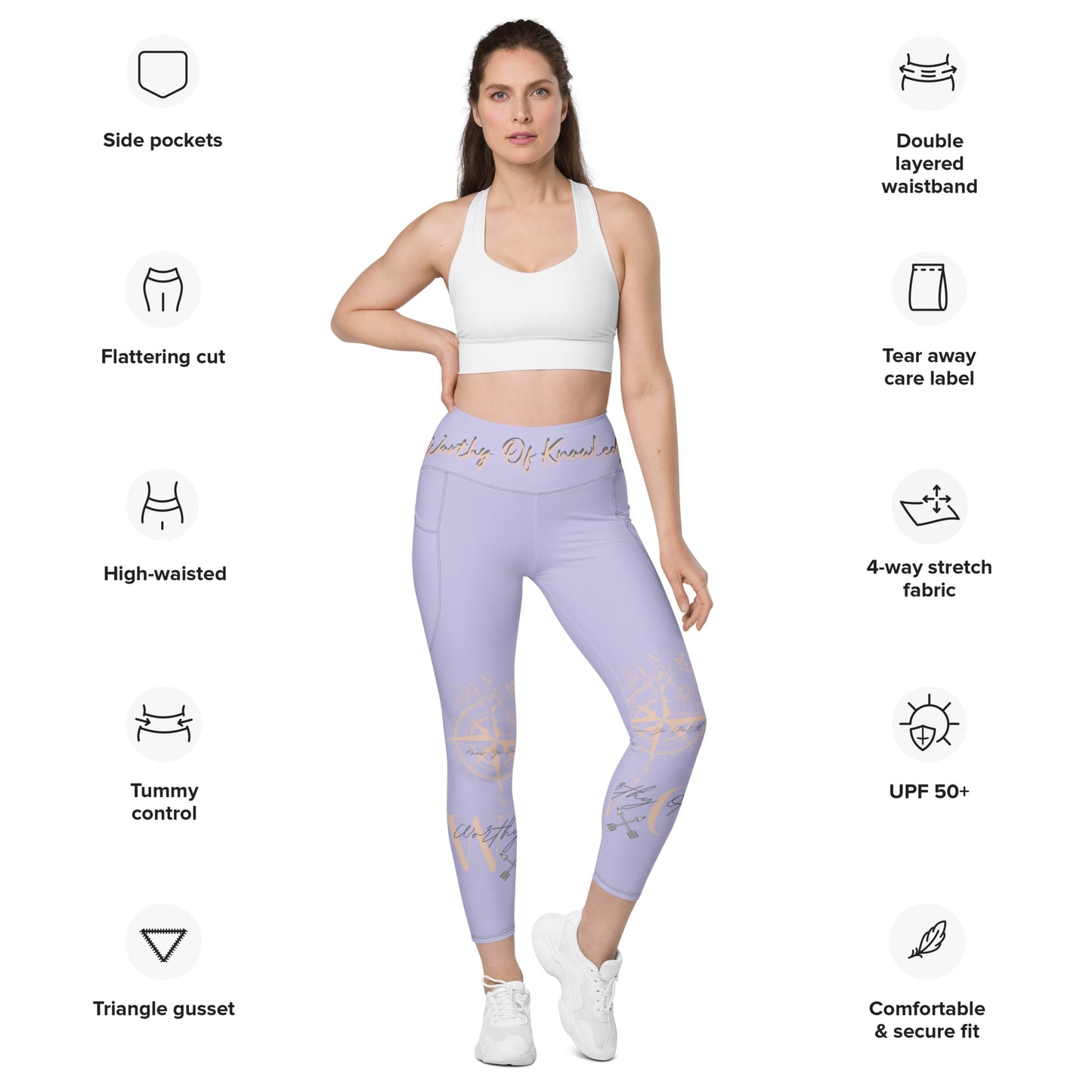 Worthy Of Knowledge Leggings