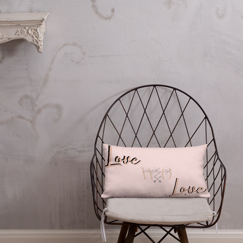 Worthy Of Love Premium Pillow