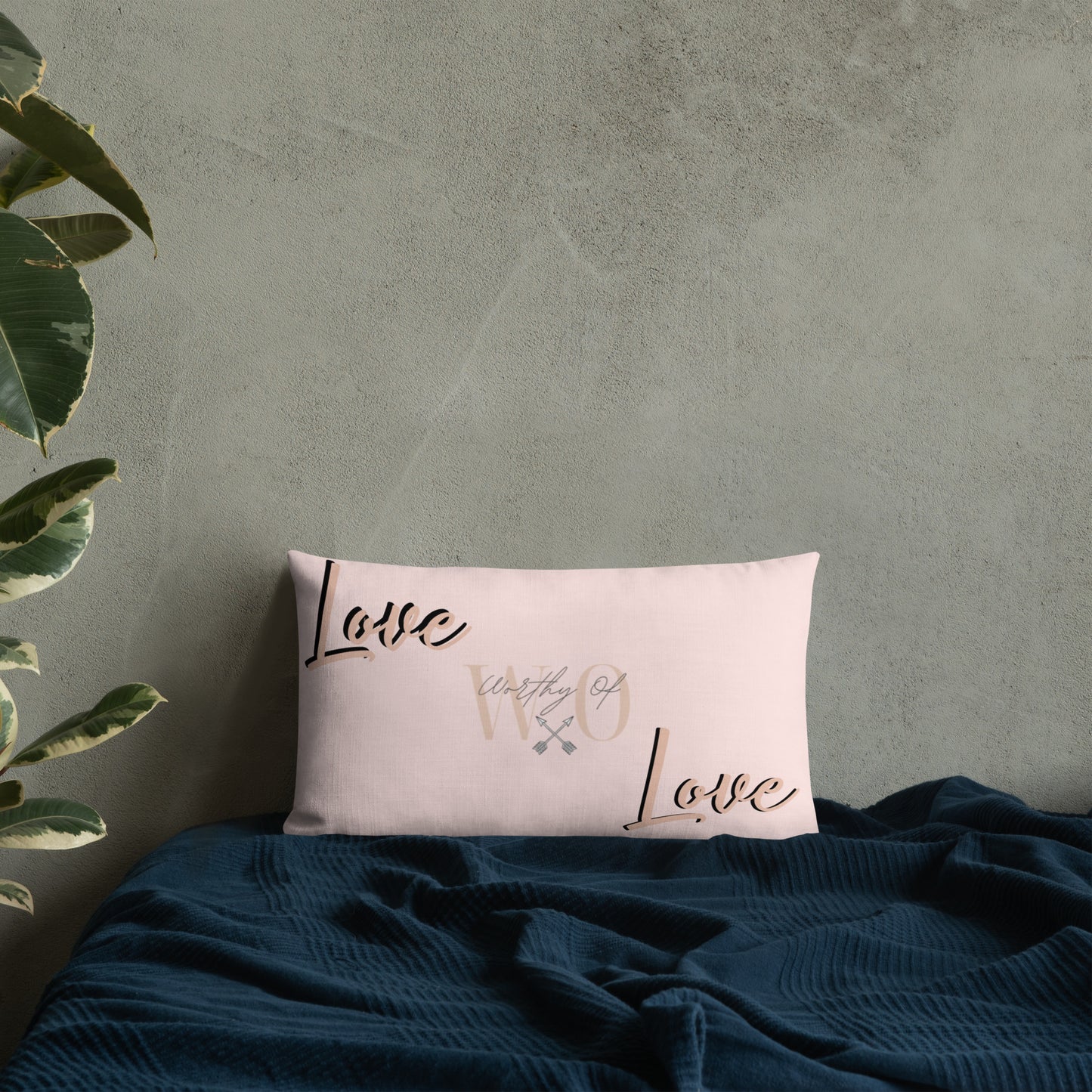 Worthy Of Love Premium Pillow