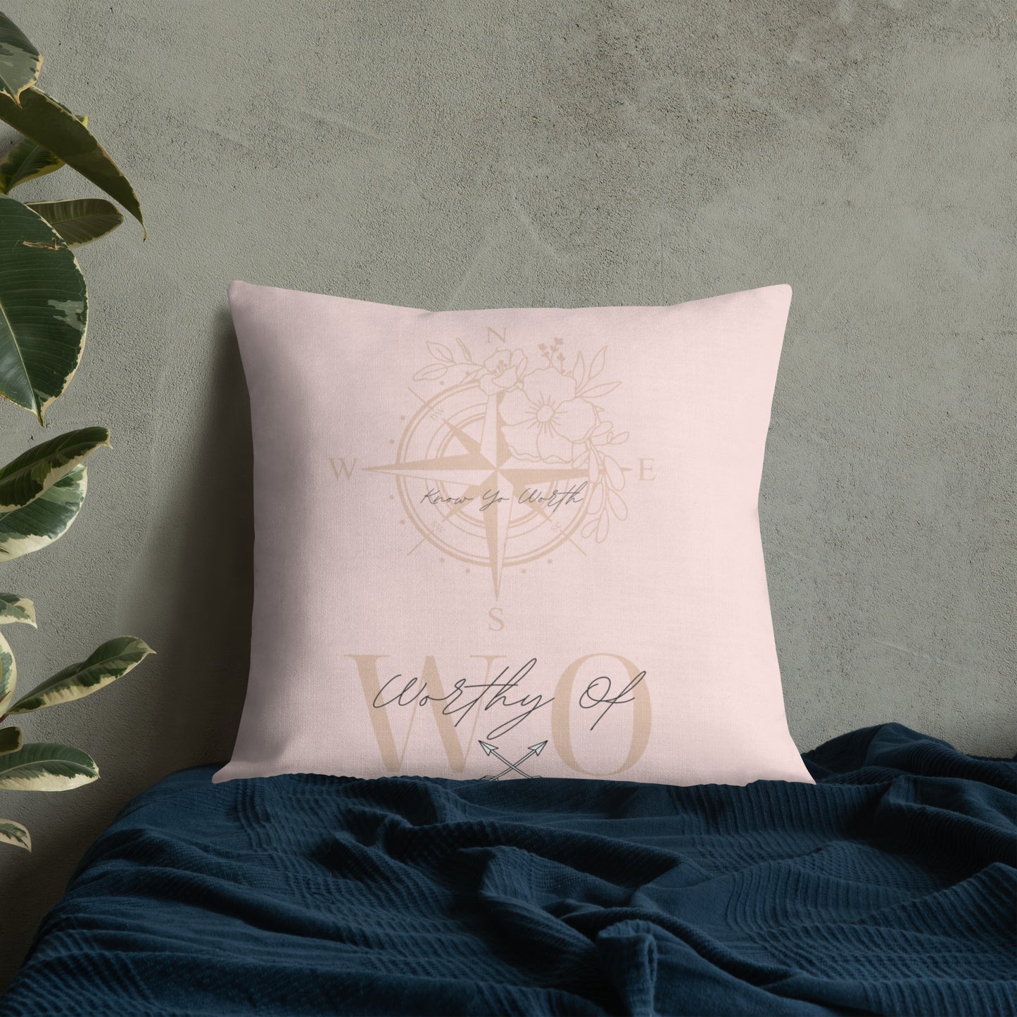 Worthy Of Love Premium Pillow