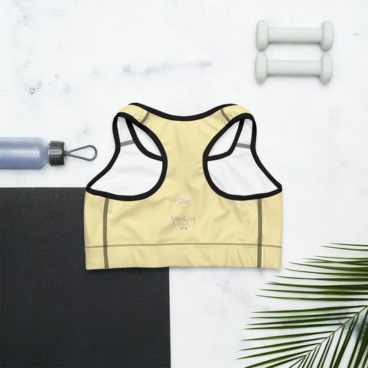 Worthy Of Happiness Sports bra