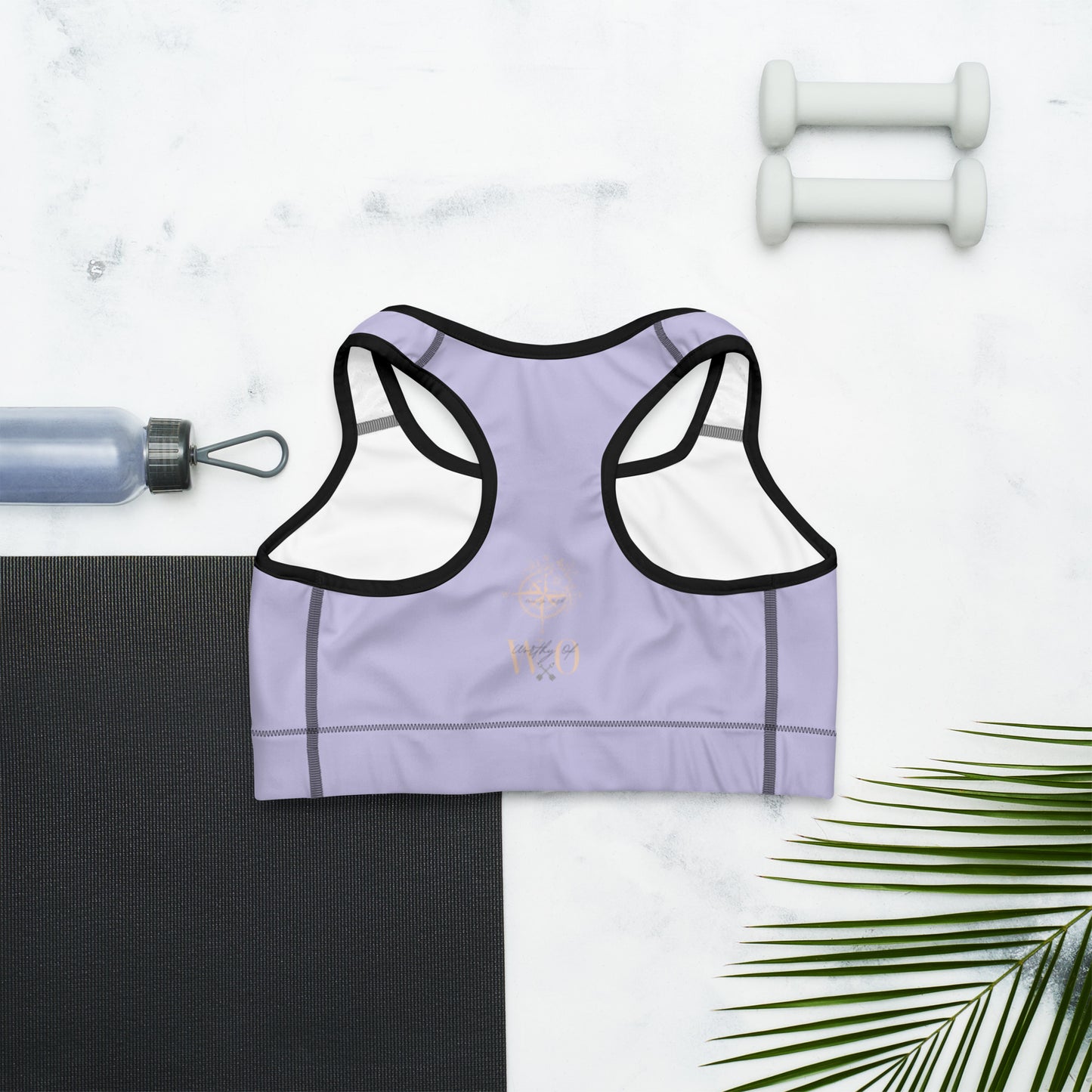 Worthy Of Knowledge Sports bra