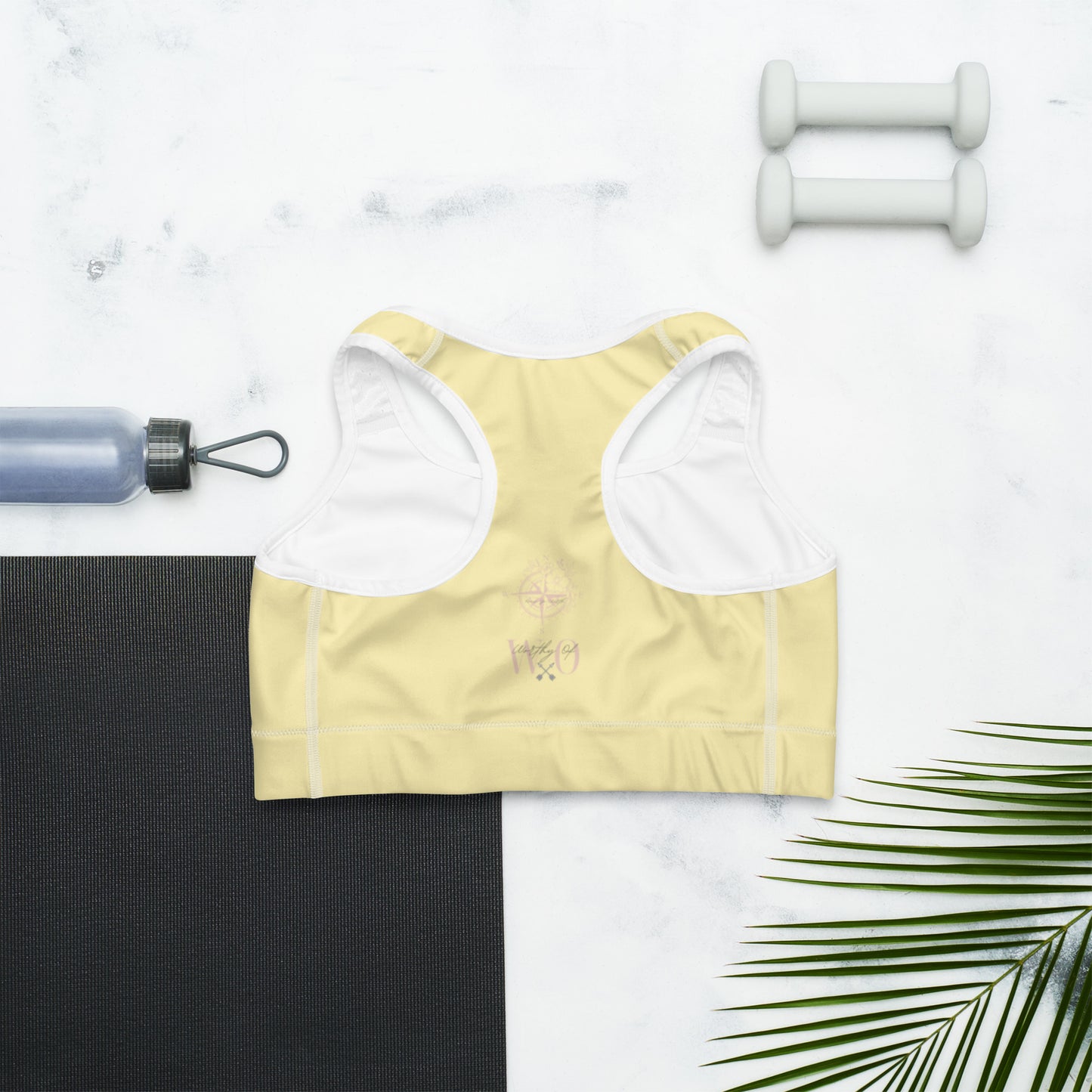 Worthy Of Happiness Sports bra