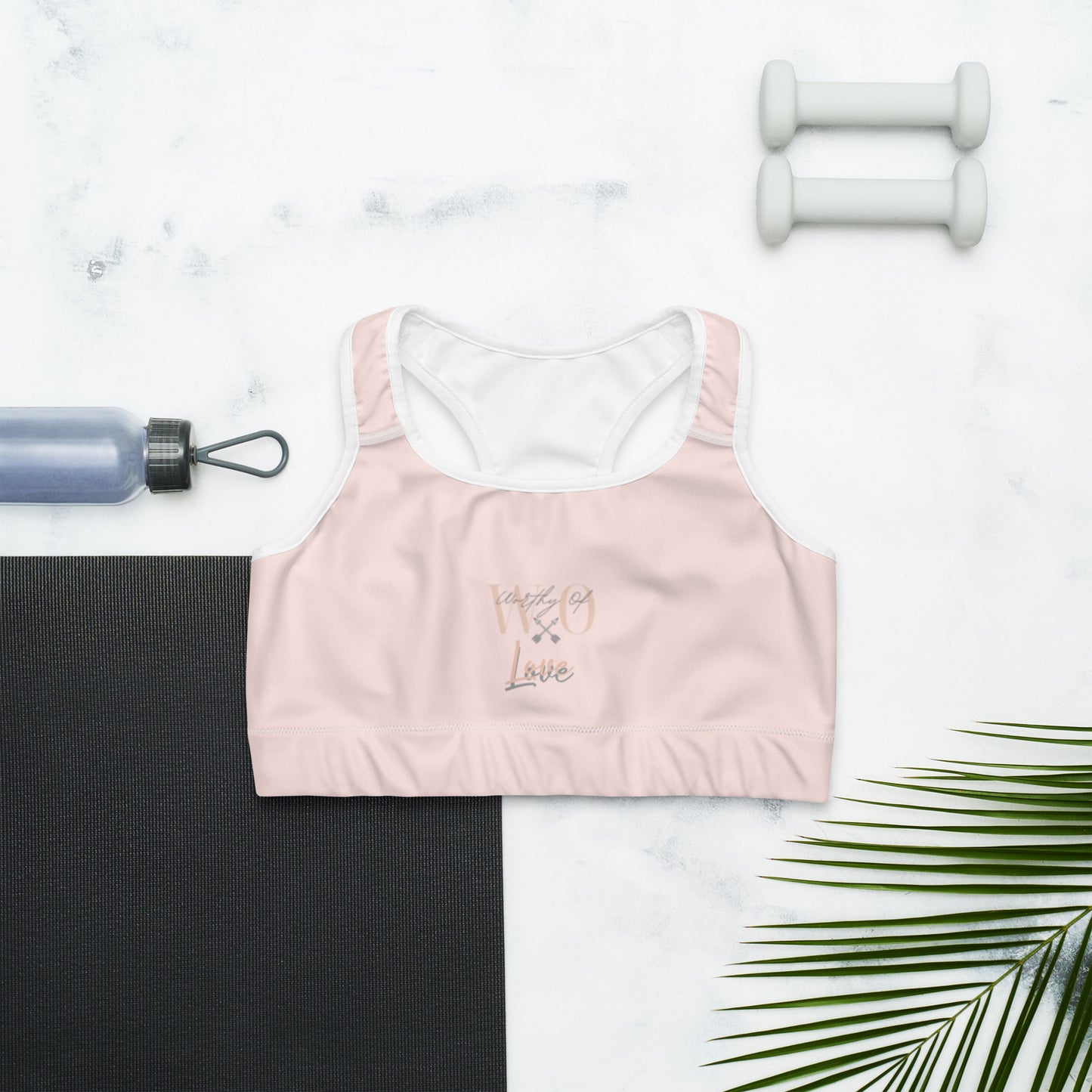 Worthy Of Love Sports bra