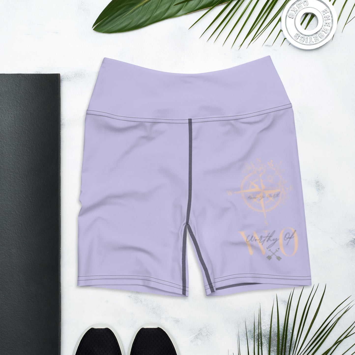 Worthy Of Knowledge Yoga Shorts