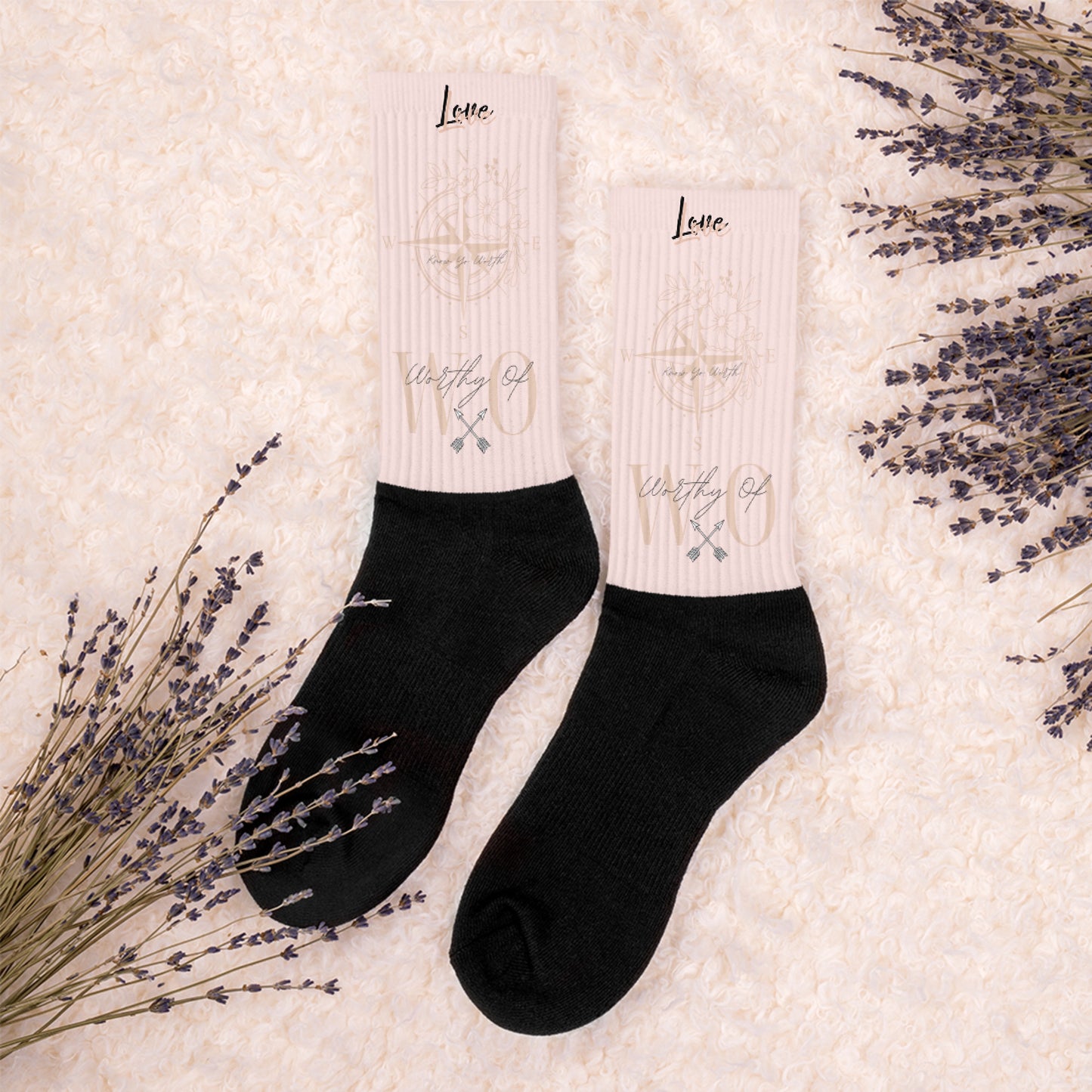 Worthy Of Love Socks