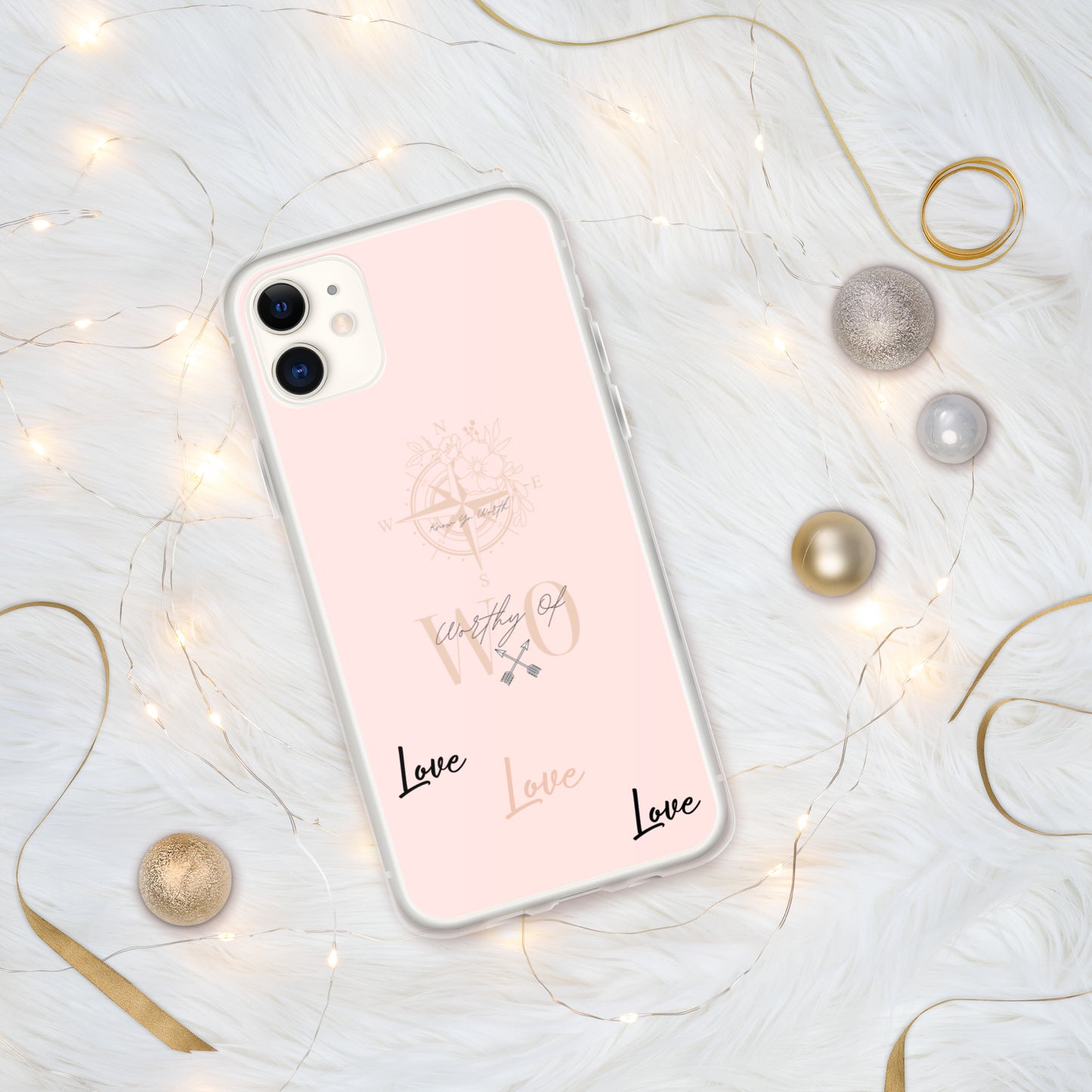 Worthy Of Love iPhone Case