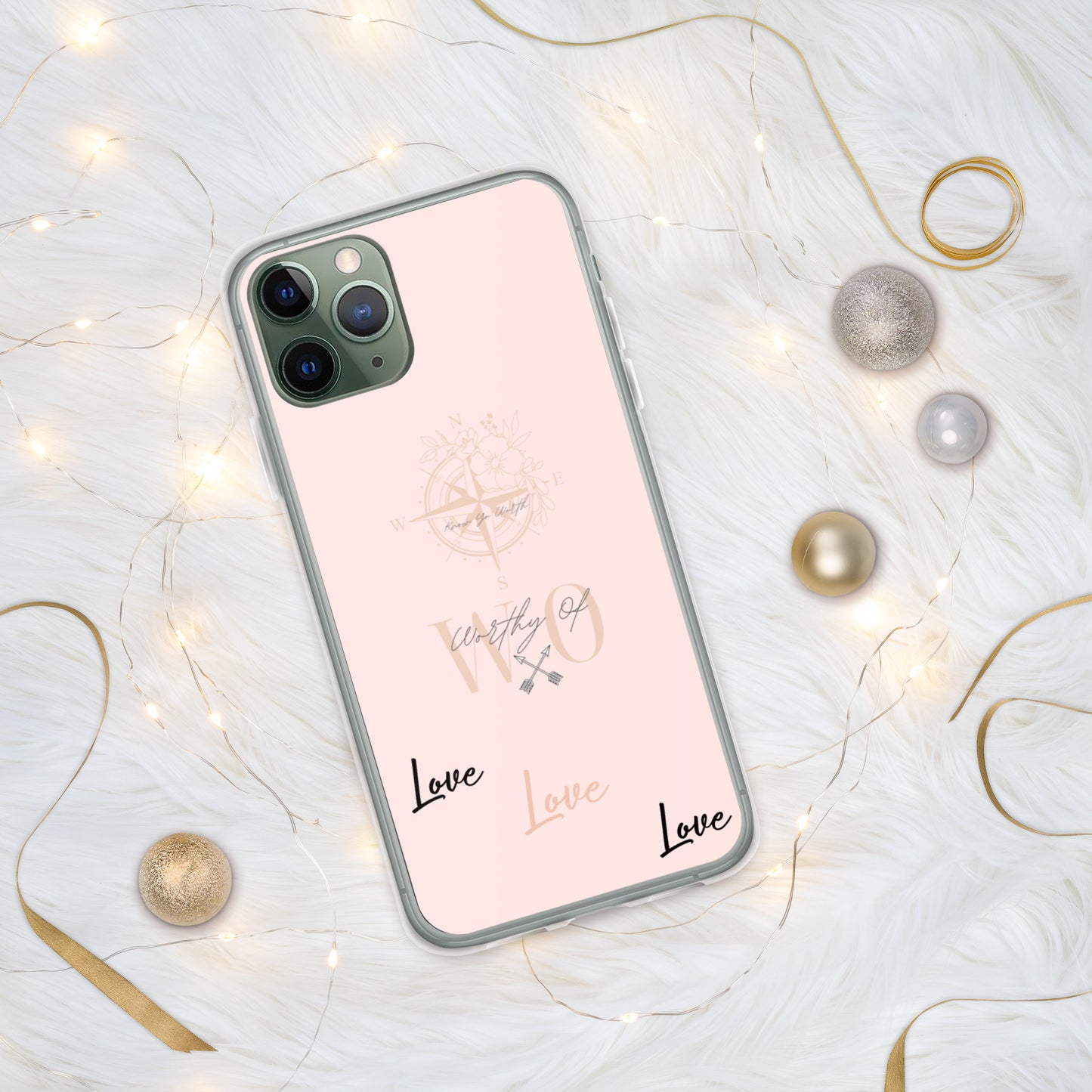 Worthy Of Love iPhone Case