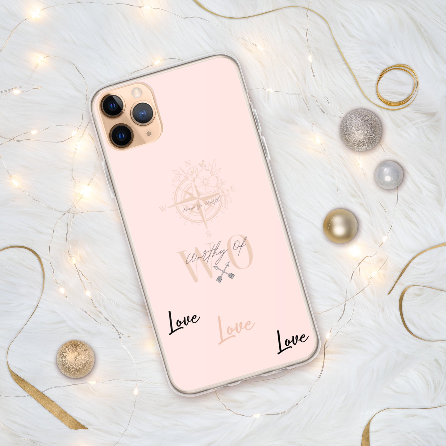 Worthy Of Love iPhone Case