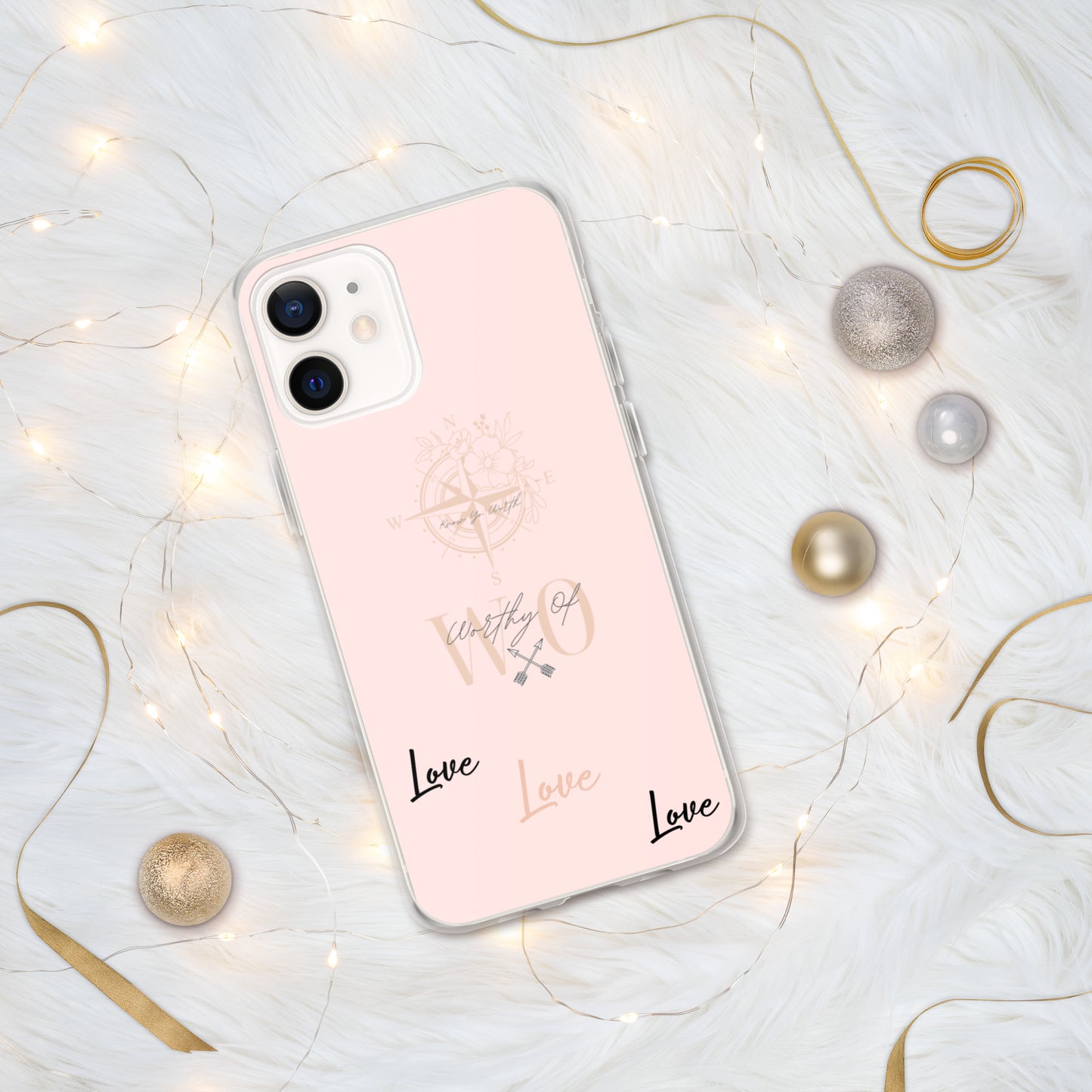 Worthy Of Love iPhone Case