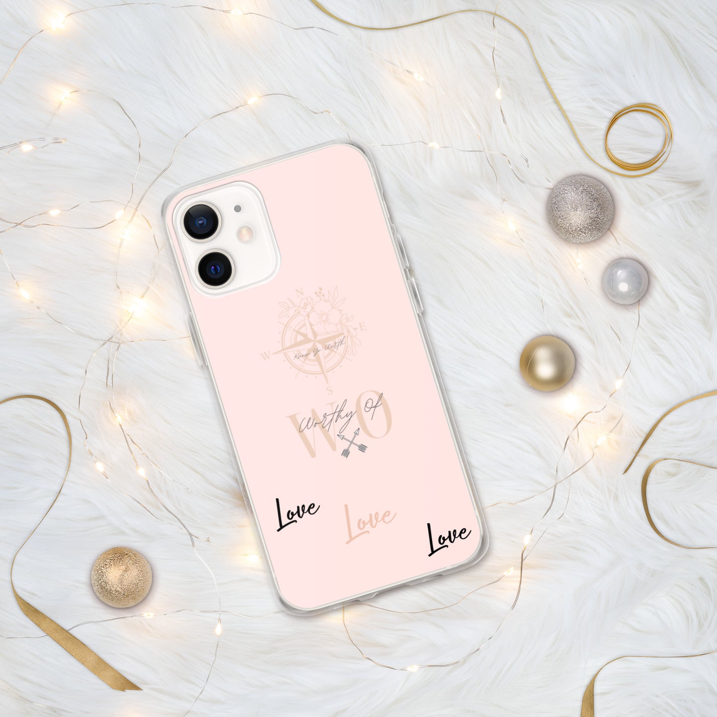 Worthy Of Love iPhone Case