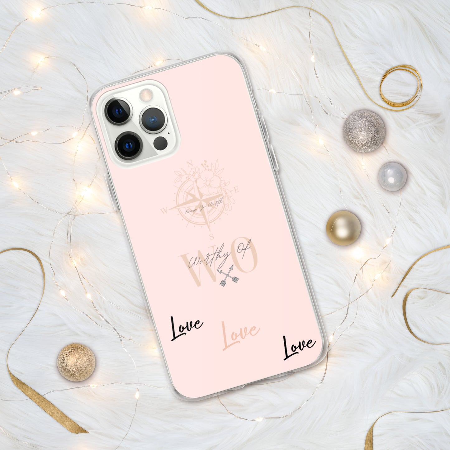 Worthy Of Love iPhone Case