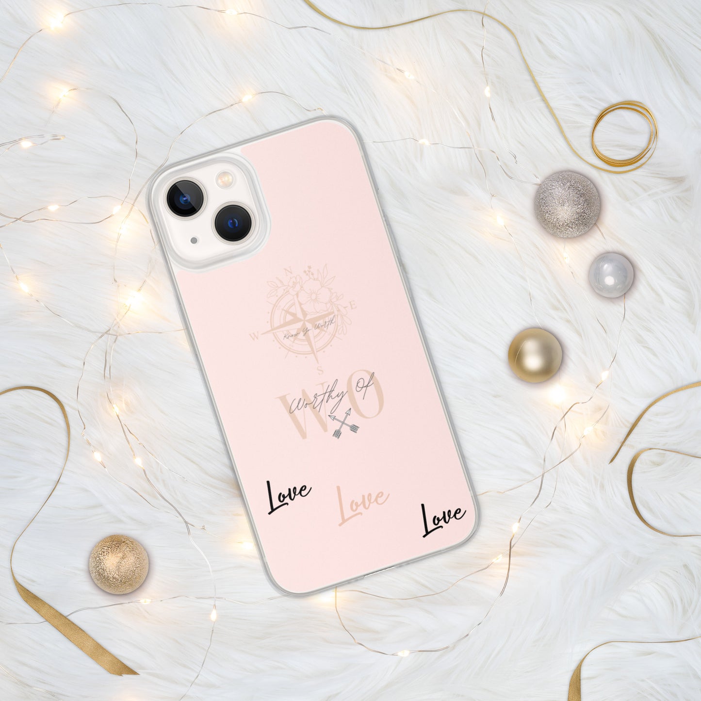 Worthy Of Love iPhone Case