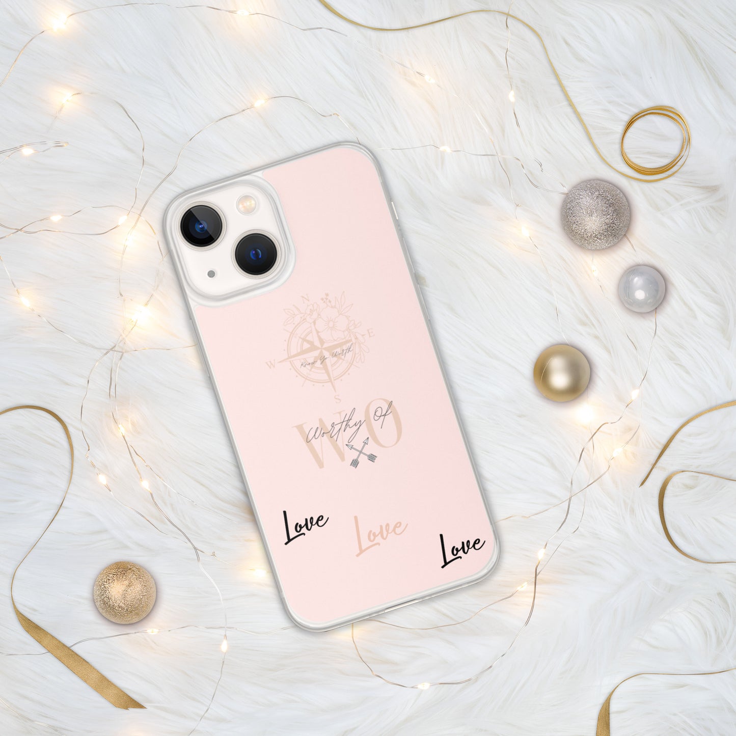 Worthy Of Love iPhone Case