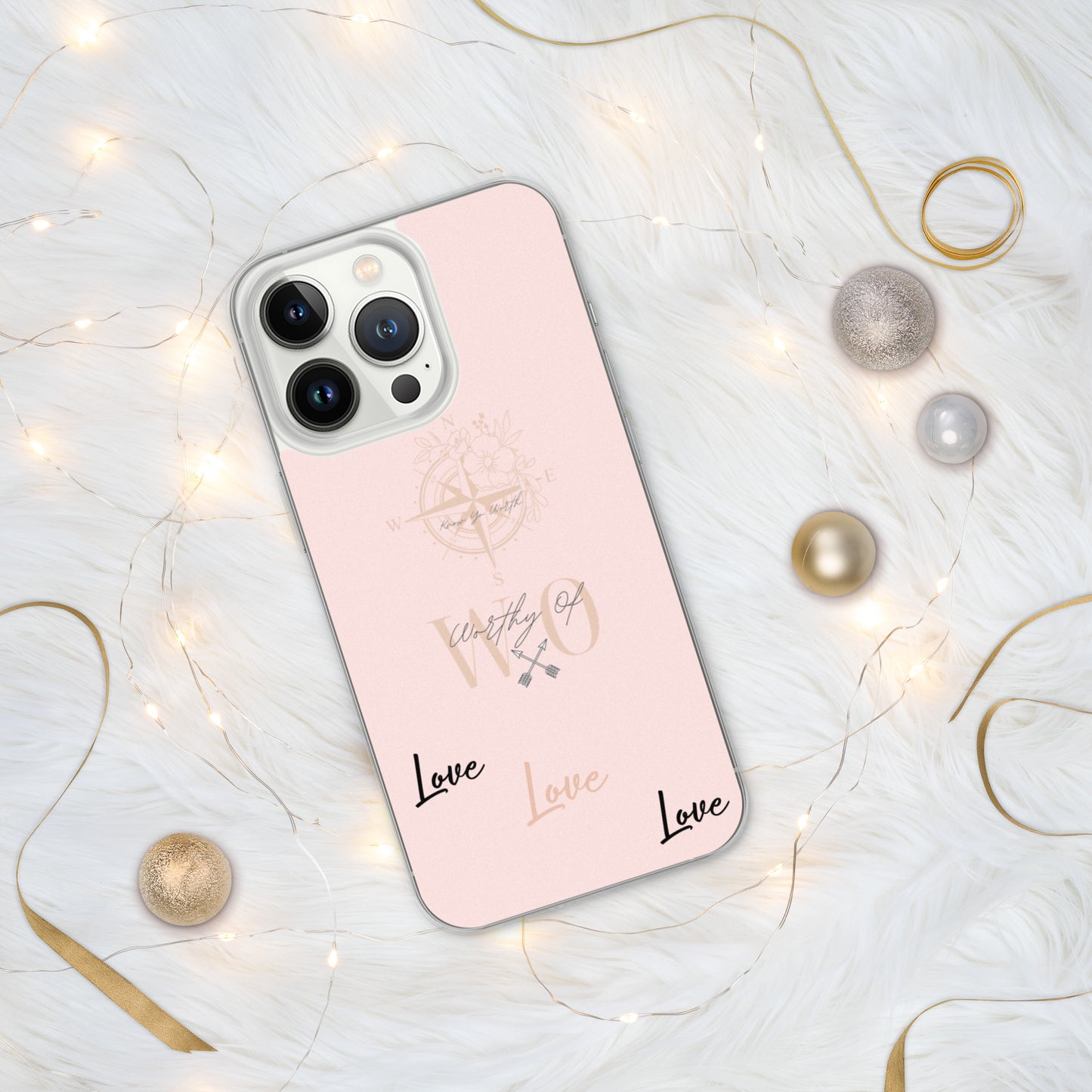 Worthy Of Love iPhone Case