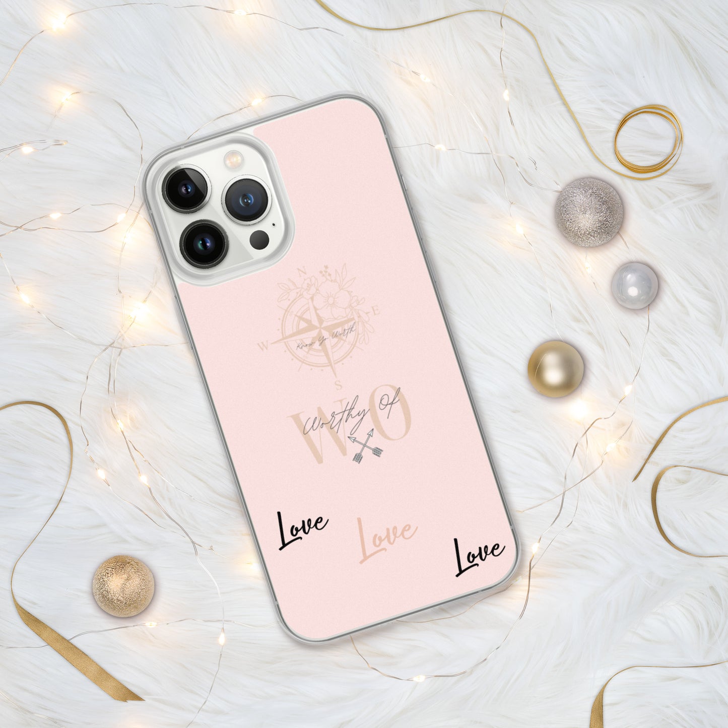 Worthy Of Love iPhone Case