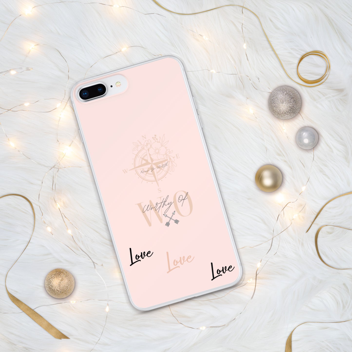 Worthy Of Love iPhone Case