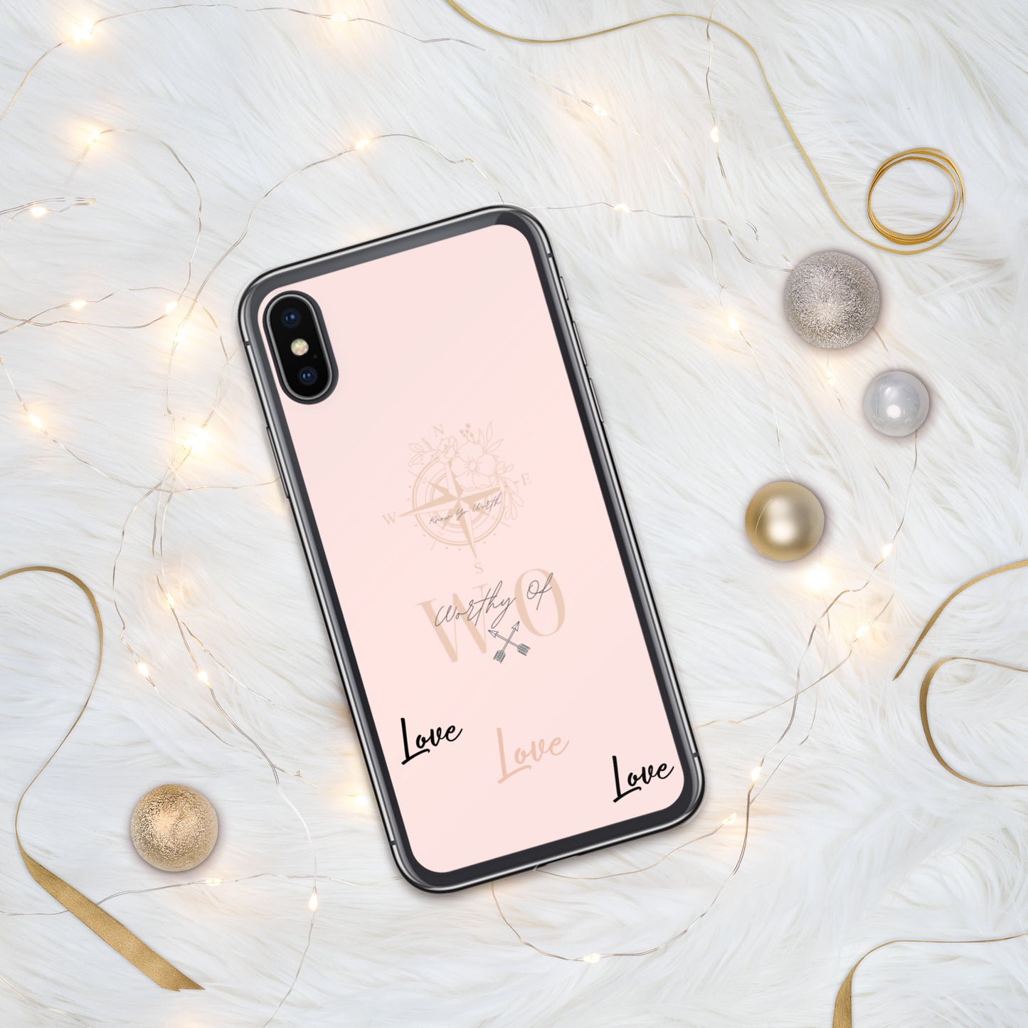 Worthy Of Love iPhone Case