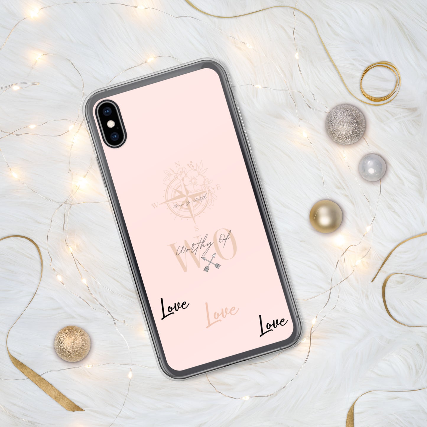 Worthy Of Love iPhone Case