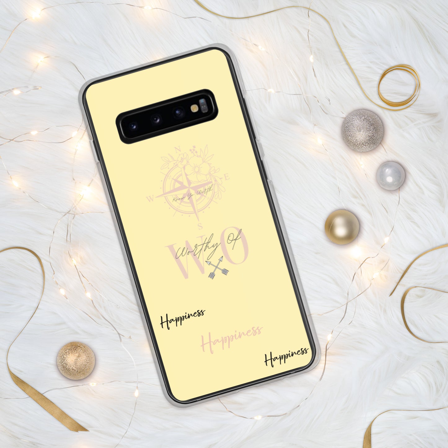 Worthy Of Happiness Samsung Case