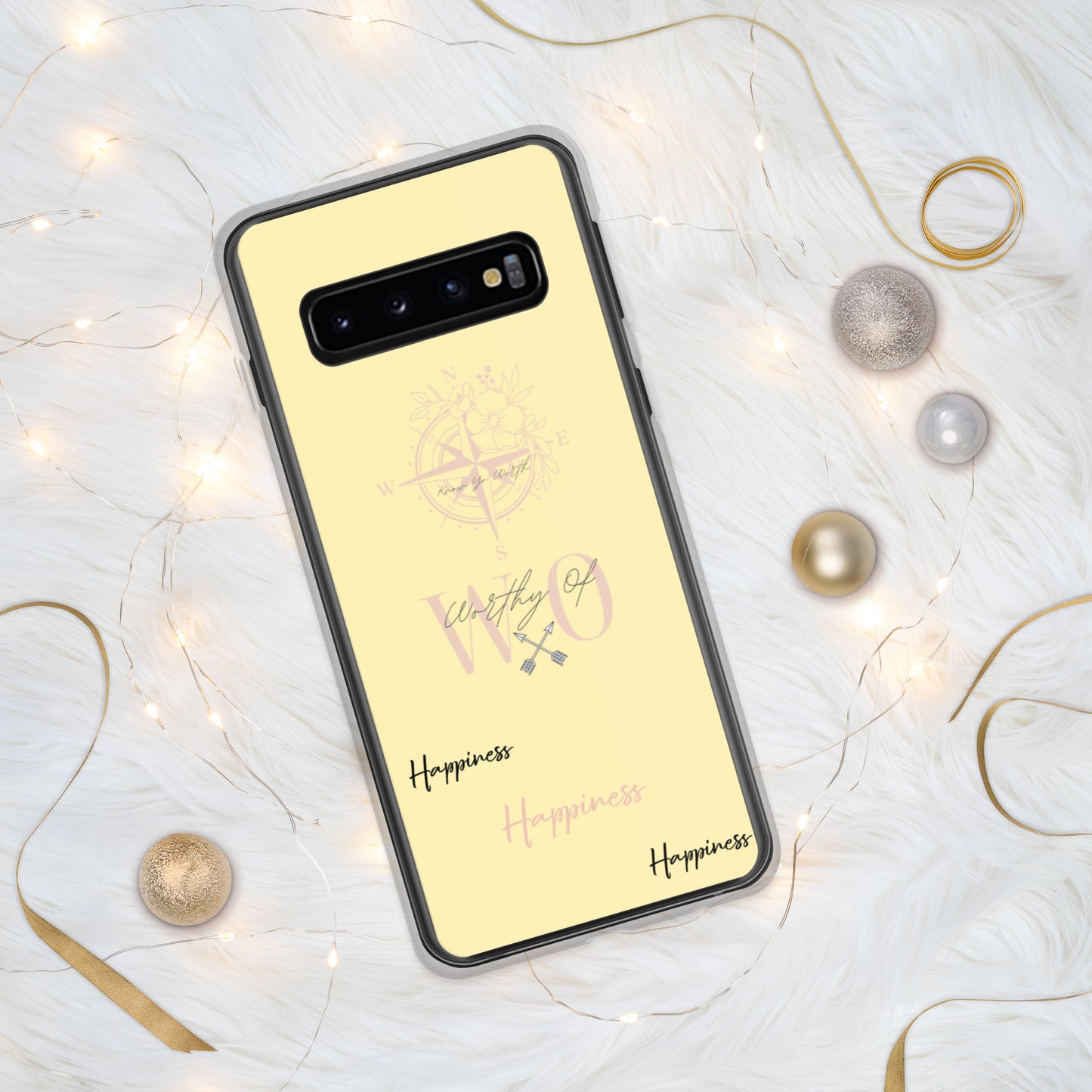 Worthy Of Happiness Samsung Case