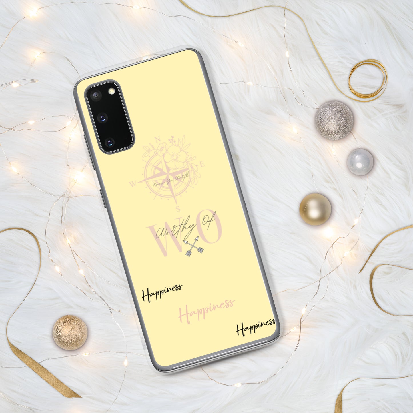 Worthy Of Happiness Samsung Case