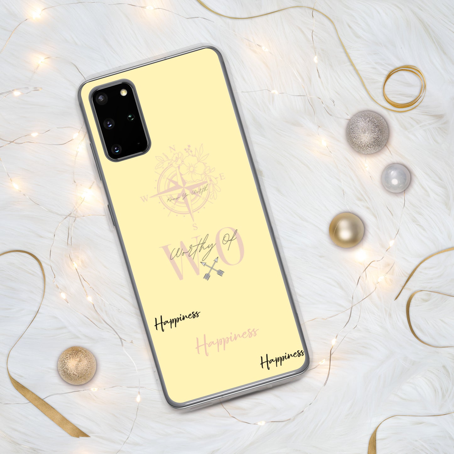 Worthy Of Happiness Samsung Case