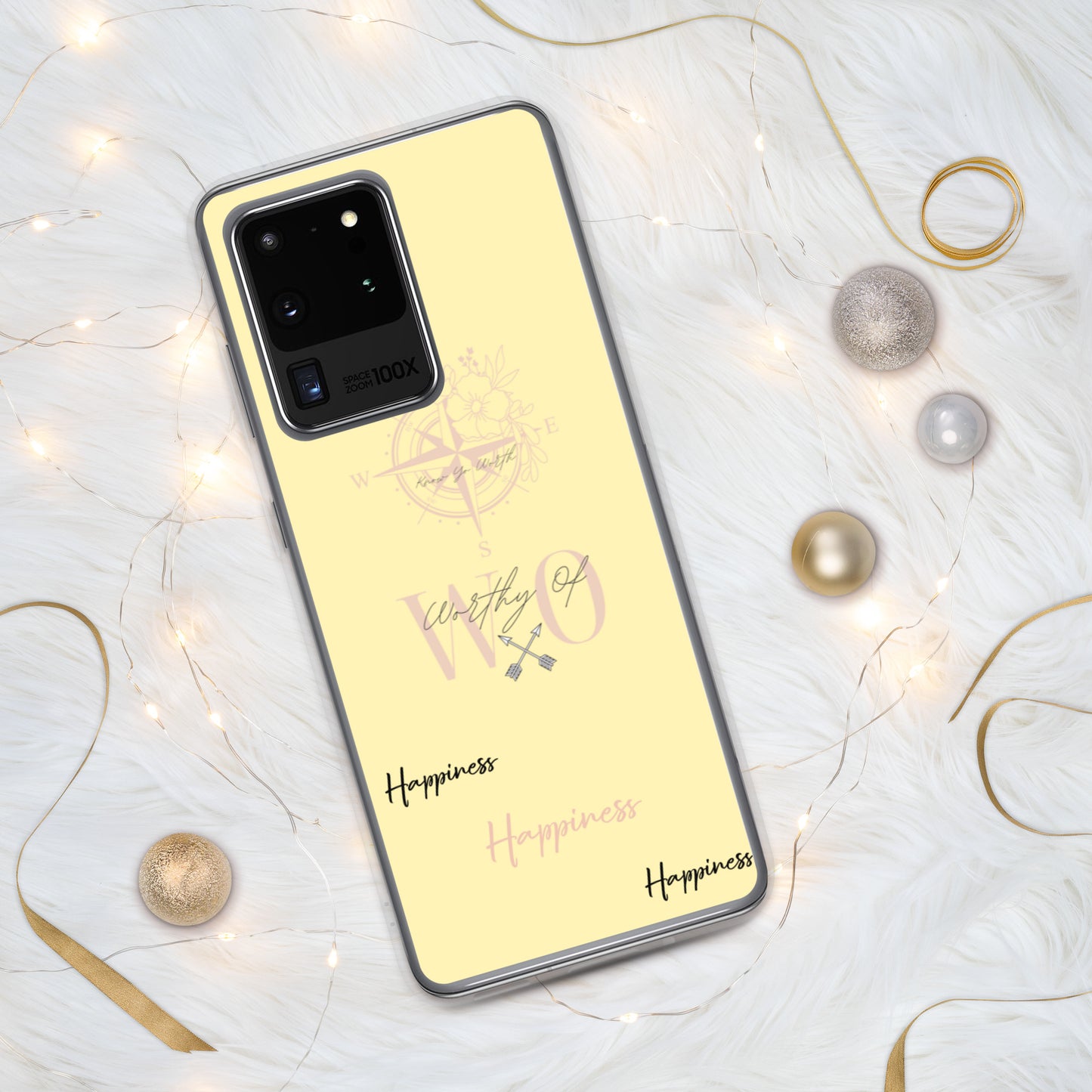 Worthy Of Happiness Samsung Case