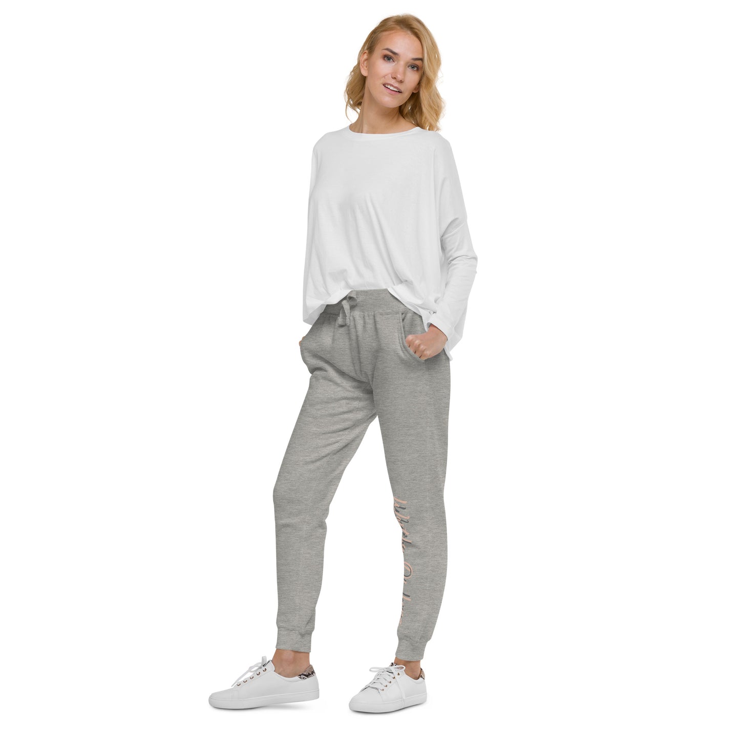 Worthy Of Love fleece sweatpants