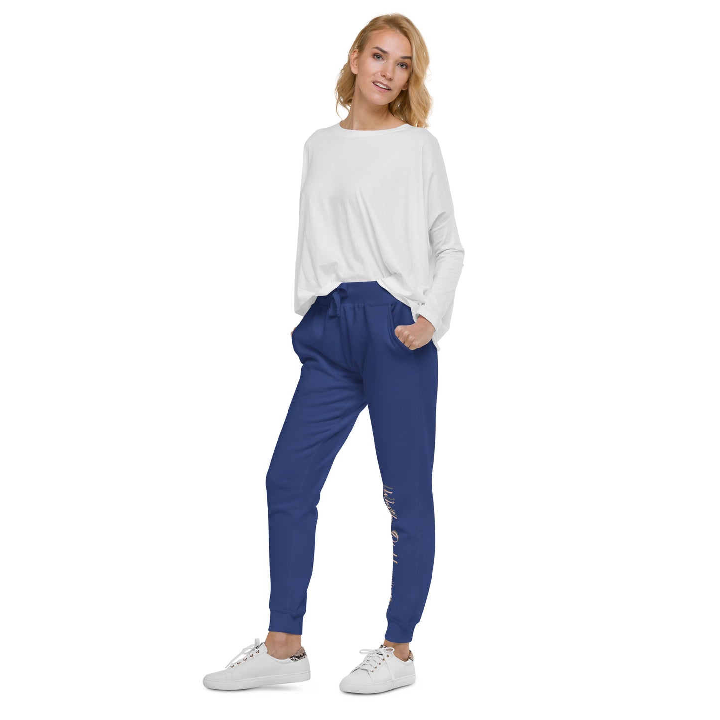 Worthy Of Happiness fleece sweatpants