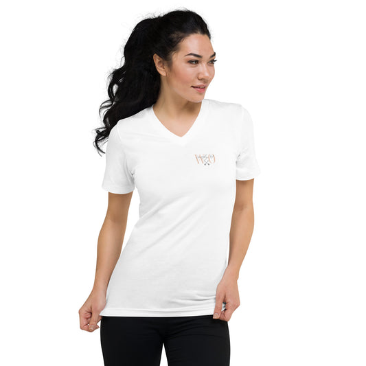 Worthy Of Happiness V-Neck T-Shirt