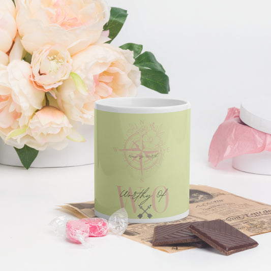 Worthy Of Health glossy mug