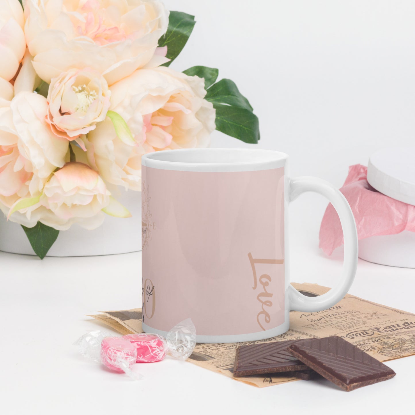 Worthy Of Love glossy mug