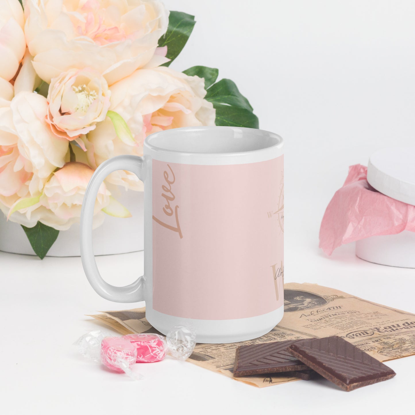 Worthy Of Love glossy mug