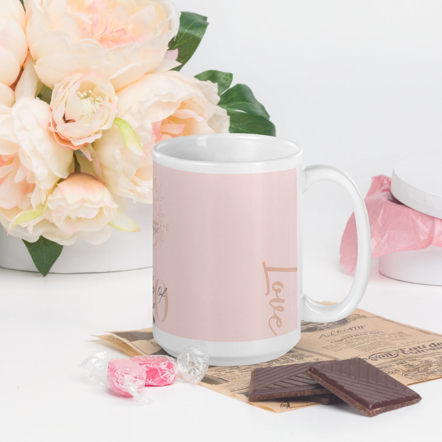 Worthy Of Love glossy mug